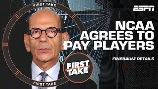 Famous Paul Finebaum details the latest on the NCAA AGREEING to pay players | First Take Profile
