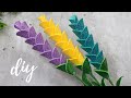 МК Простой способ сделать цветы из кругов 🌺 Flores de Fomi Goma EVA 🌺 DIY HANDMADE