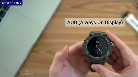 Amazfit T-Rex (Overview & Always On Display) - Global Version Buy Link @ Description - TRex AOD