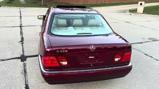 1999 MERCEDES BENZ E320 W210 V6 WALK AROUND VIDEO