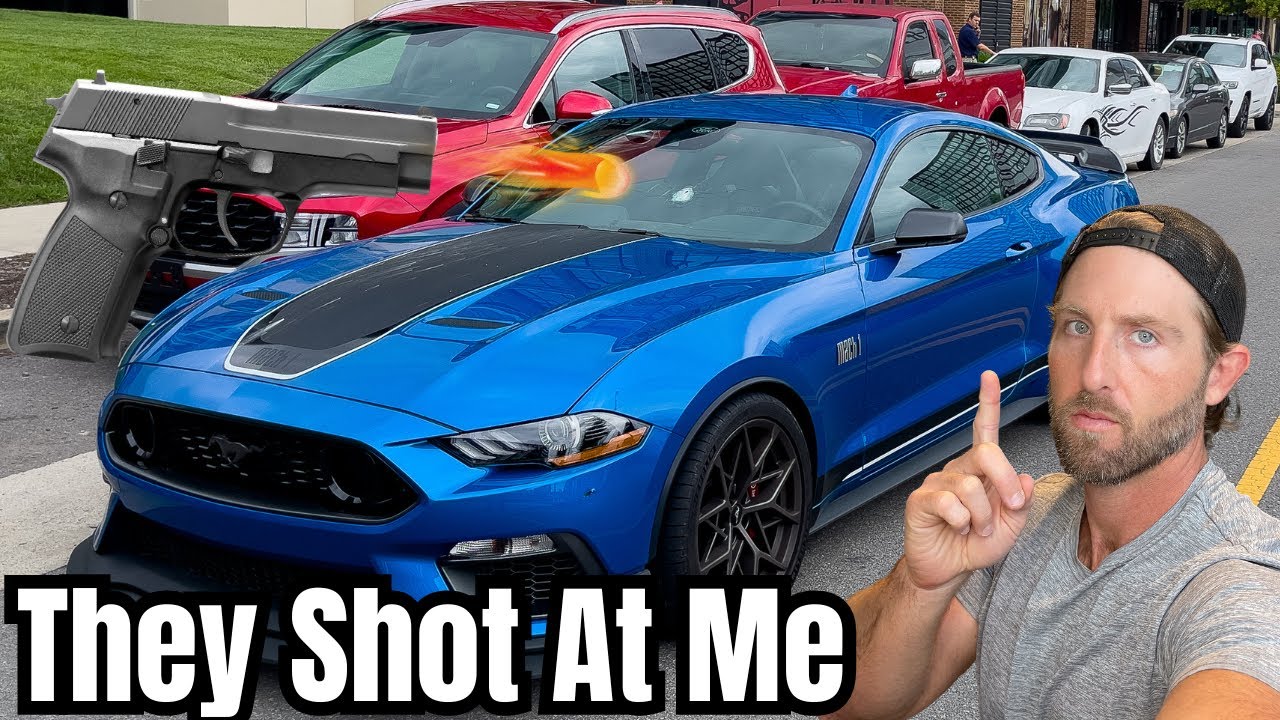 Mustang Mach 1 Car Chase Leads To Shoot Out - YouTube