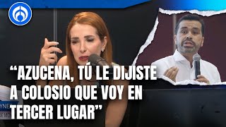 Máynez confronta a Azucena por entrevista a Colosio Riojas