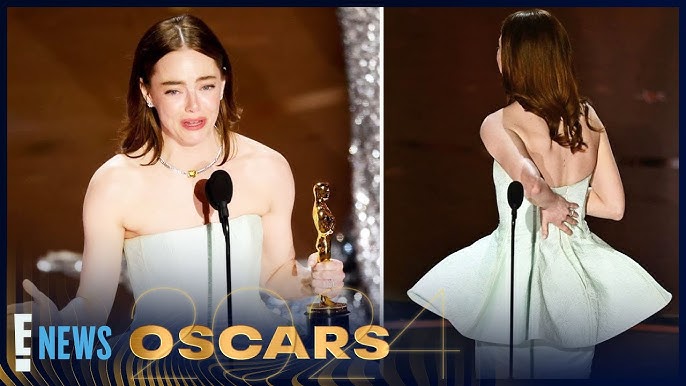 Emma Stone Explains Her Wardrobe Malfunction While Winning Best Actress 2024 Oscars