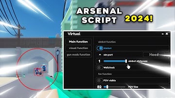 [PATCHED] Roblox Arsenal Script Pastebin 2024 | Aimbot | Gun Mods (Virtual Hub)