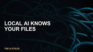 Build a Local AI That Knows Your Files (Full RAG App, Step by Step) — [AI Stack 48]