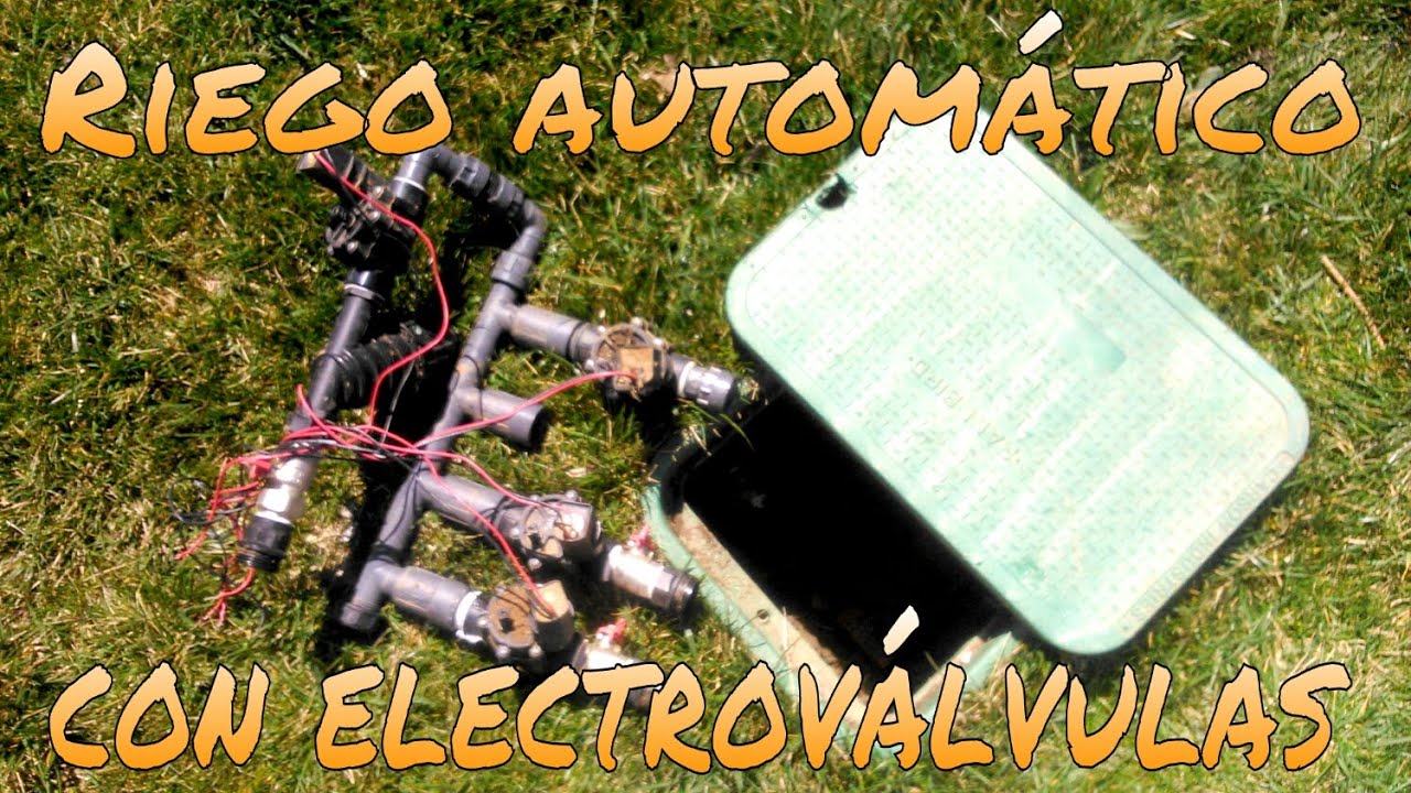 CÓMO FUNCIONA UN RIEGO AUTOMÁTICO DE - YouTube