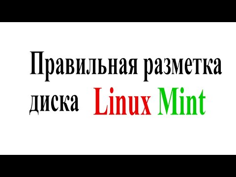 Правильная разметка диска Linux Mint - пошаговая инструкция с примером во время установки