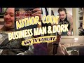 Author cook business man and dork  the asy tv vanlife