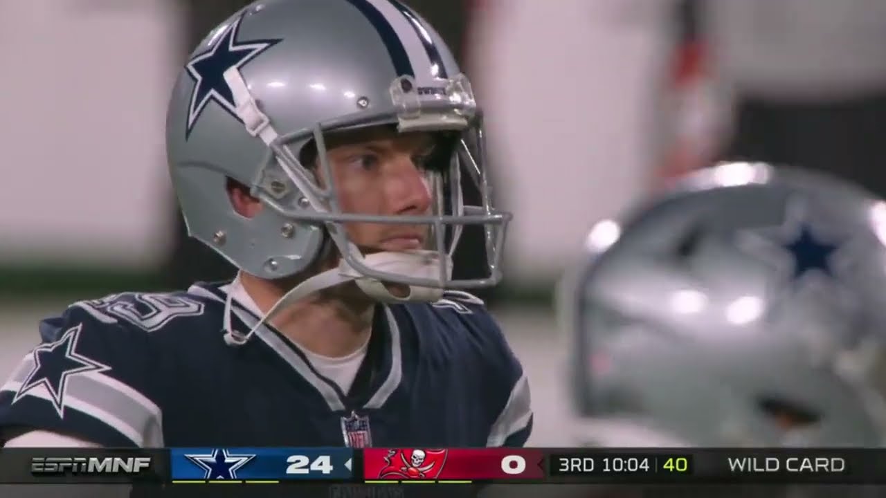 every brett maher missed extra point vs buccaneers