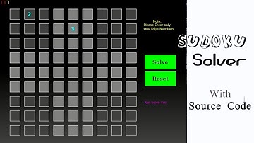 Sudoku Solver | Java | Swing