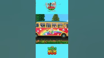 [1 MINUTE LOOP ] 🚍 Wheels on the Bus Sound Variations Remix 🎶 || Several Version | Giggly Rhymes
