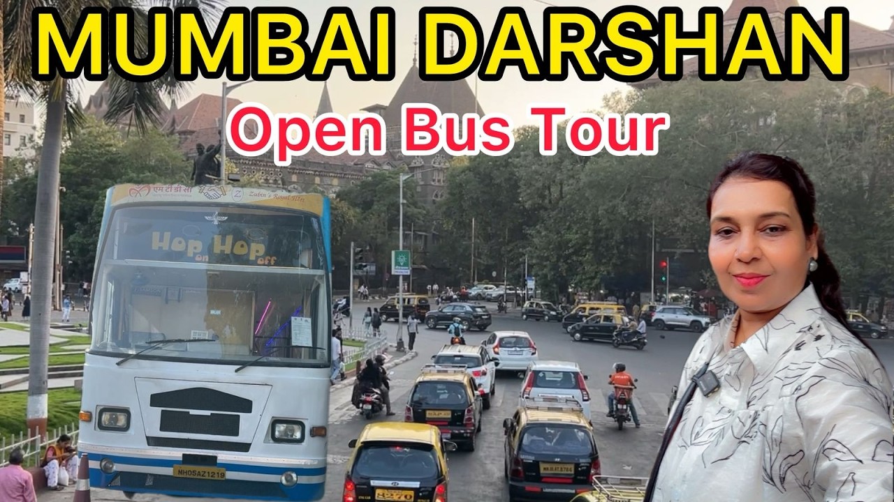 Double Decker Open Bus 🚌 Ride Mumbai Darshan in just 300₹ 💴 | Complete Tour & Cost in 2025