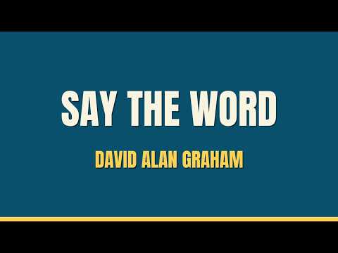 Play Say The Word (lyric video)