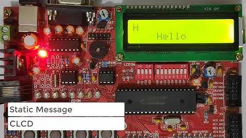 PIC Micro-controller programming | Sample Program 009 | Character Liquid Crystal Display (CLCD)