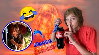 Download lagu A Garrafa Explodiu Na Cara Do Vini !!! Mentos X Cola Cola Mp3 Video Mp4