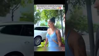 N Randomly Bumped Into Ari Fletcher In Miami While On Stream