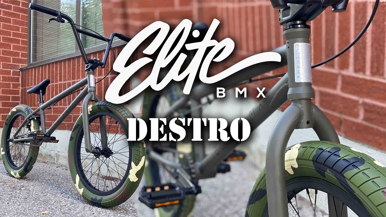 2021 Elite Destro 20" BMX Unboxing Harvester Bikes YouTube