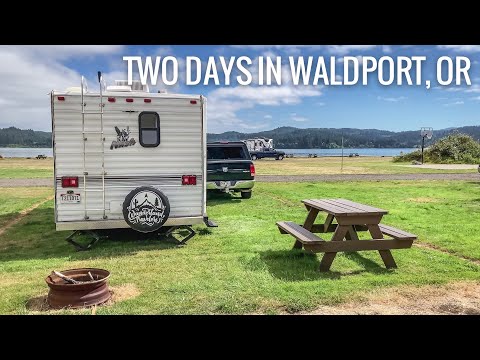 RV Life: Back to the Coast || Waldport, Yachats, and Wiring Projects