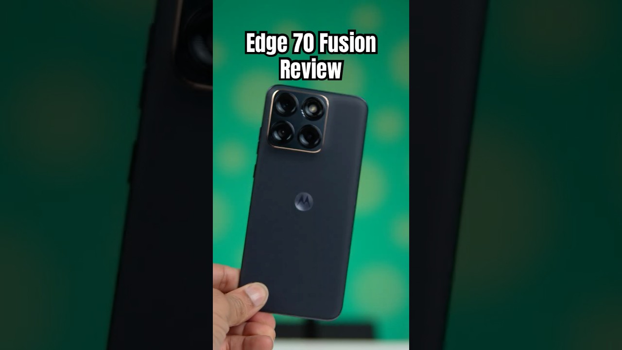 Motorola Edge 70 Fusion Review in Hindi