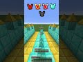 Which Armor Survives the Diamond Spike Maze #minecraft #shorts