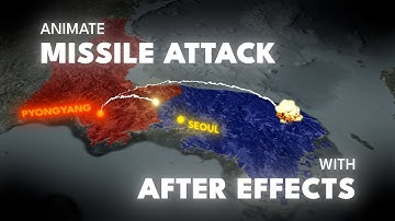 How to Animate MISSILE ATTACK in After Effects | GeoLayers Tutorial 2025