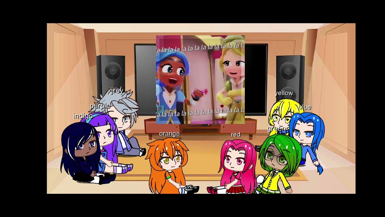 React to rainbow bubblegum #fypシ゚viral #gacha # rainbow bubblegum 