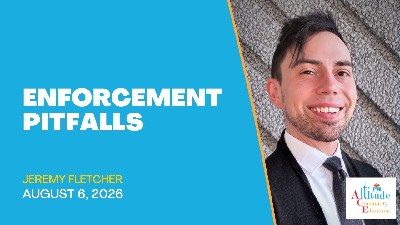 Enforcement Pitfalls