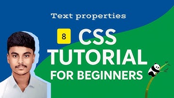 CSS Text property | Explained in Tamil