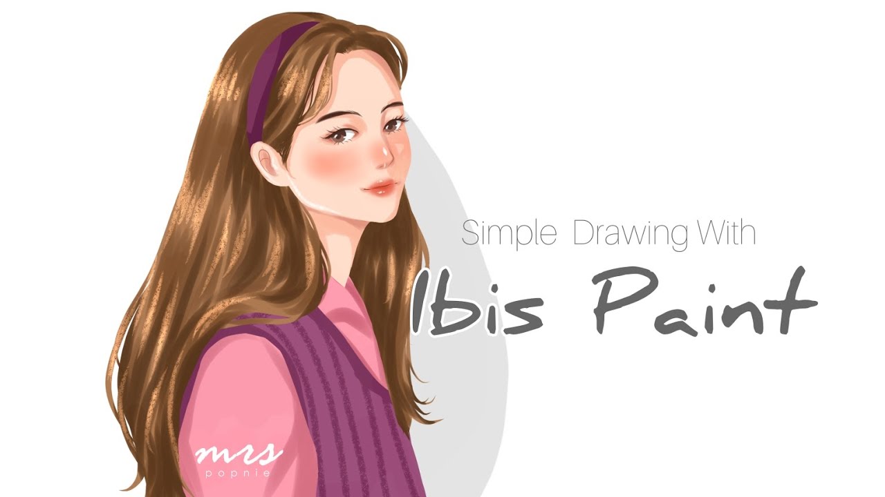 Simple Drawing With #IbisPaint | Practice Drawing - YouTube