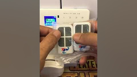 Báo động chống trộm dùng sim tp260 hoạt động ra sao?