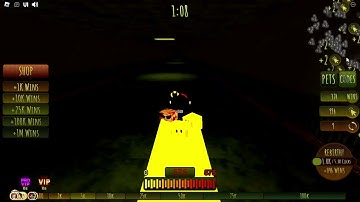 How to noclip through elevator in (Backrooms Race Clicker)