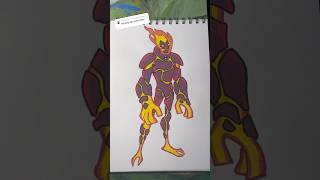 Ben 10 Ateş Topu Karakteri Çizimi Ve Boyamam Bir Sonraki Ben 10 Karakteri Ne Olsun ?