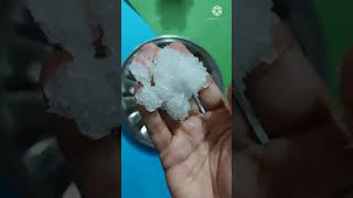 How to make snow at home | DIY instant snow |Snow make with pamper #shorts #instantsnow  #pamperSnow