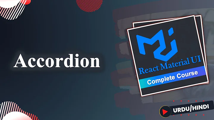 Accordion in Material UI  |  React Material UI Tutorials