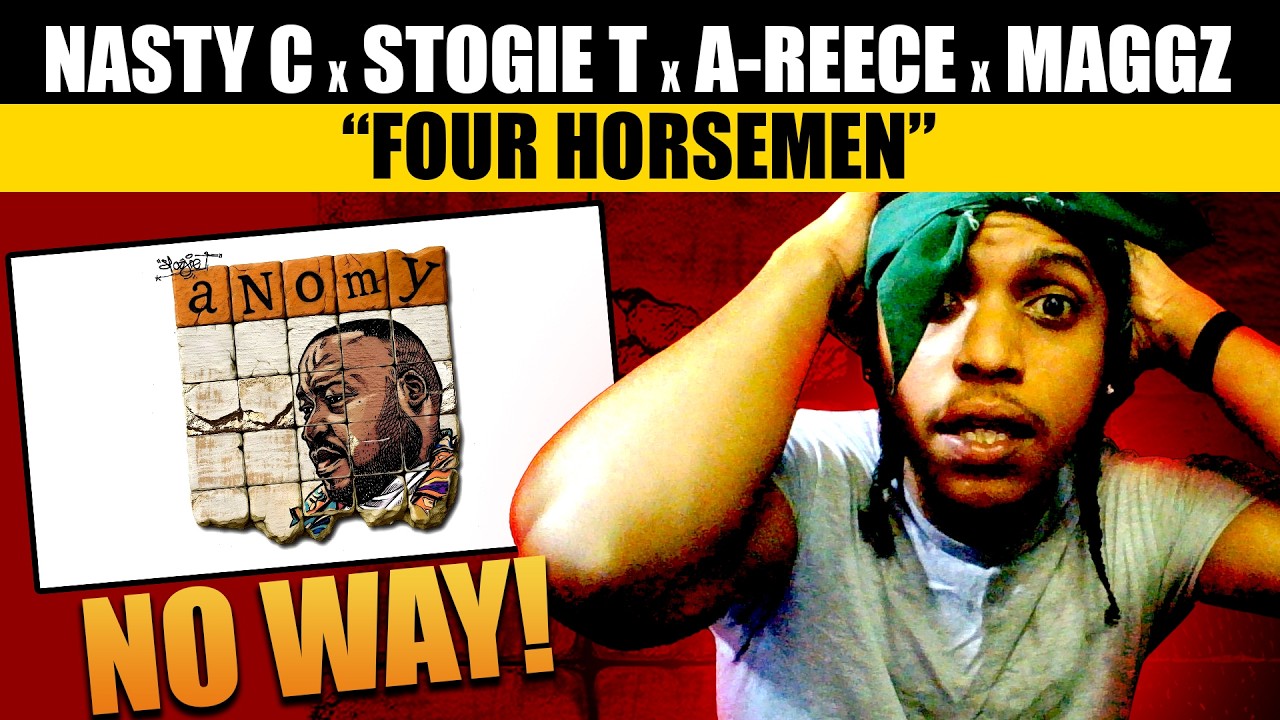 Stogie T, Nasty C, A-Reece & Maggz - Four Horsemen (Official Audio) REACTION