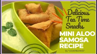 How to make aloo samosa