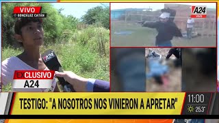 🚨 Enfrentamiento por tierras en González Catán deja un saldo de cinco muertos