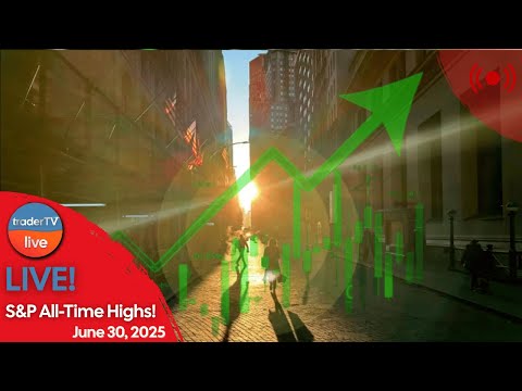 📊 June Finale: S&P +4.4%, Nasdaq +6.1%—Tariff Fears Linger| Live Trading June 30