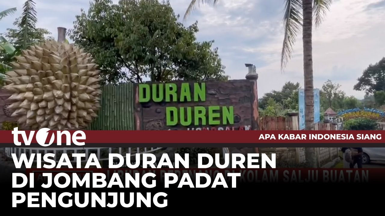 Kolam Salju Buatan di Taman Agrowisata Duran Duren Wonosalam Dipenuhi Pengunjung | AKIS tvOne
