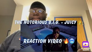 The Notorious B.I.G. - Juicy ( Reaction Video) 🔥🥶 #biggiesmalls