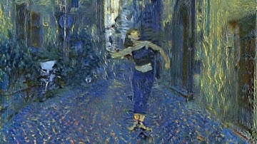 Monet neural style transfer