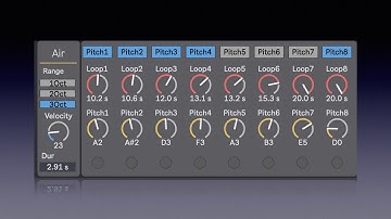 Generative Sequencer Ableton Air (Max for Live Device)