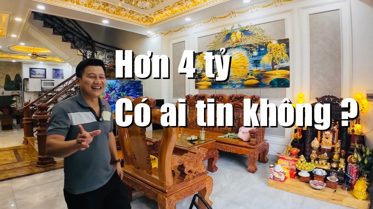 Căn nhà chỉ trên 4 tỷ mà cứ ngỡ phải 9 10 tỷ