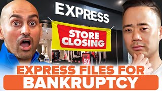Express bankruptcy: 100 stores closing amid investor rescue efforts, & Mark Zuckerberg's brand shift