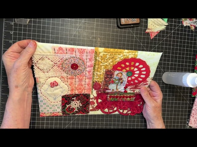 Wild Card Wednesday! - Christmas Fabric Covers!
