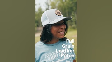 Personalized Leather Patch Hats - Richardson 112 Custom Trucker