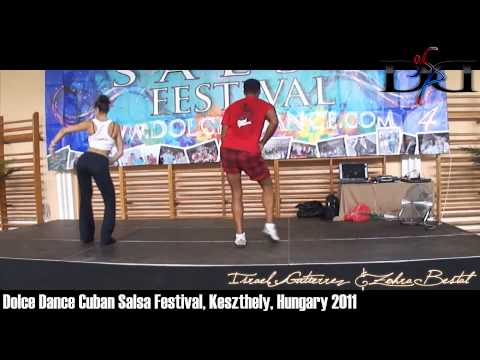Dolce Dance Cuban salsa festival Hungary 2011. Israel Gutierrez & Zohra - YouTube