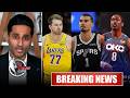 NBA TODAY | Shams BREAKING: Luka practice vs Lakers, Spurs Wemby recover by hour, Jalen Williams MRI