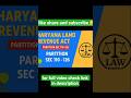 Partition under Haryana Land Revenue Act 1887 | Sections 110 to 126 Explained | Law Notes
