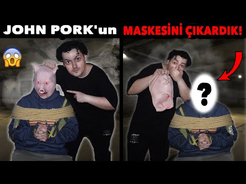 JOHN PORK'un MASKESİNİ ÇIKARDIK! (Şok Olacaksınız)